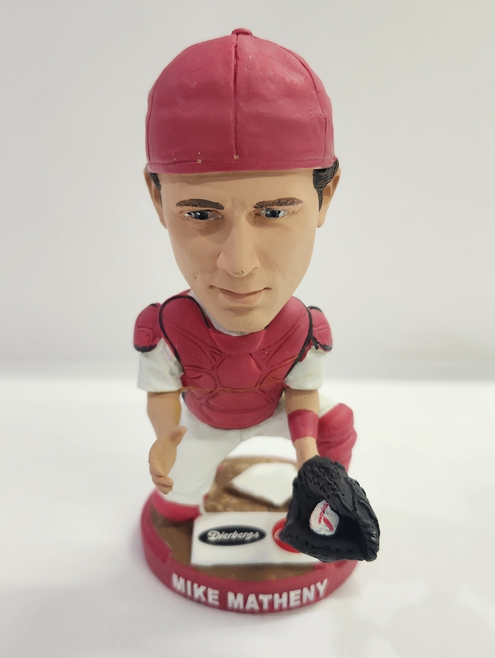 St Louis Cardinals Mike Matheny SGA 09/13/2013 Bobblehead + 1 Orig Ticket Stub